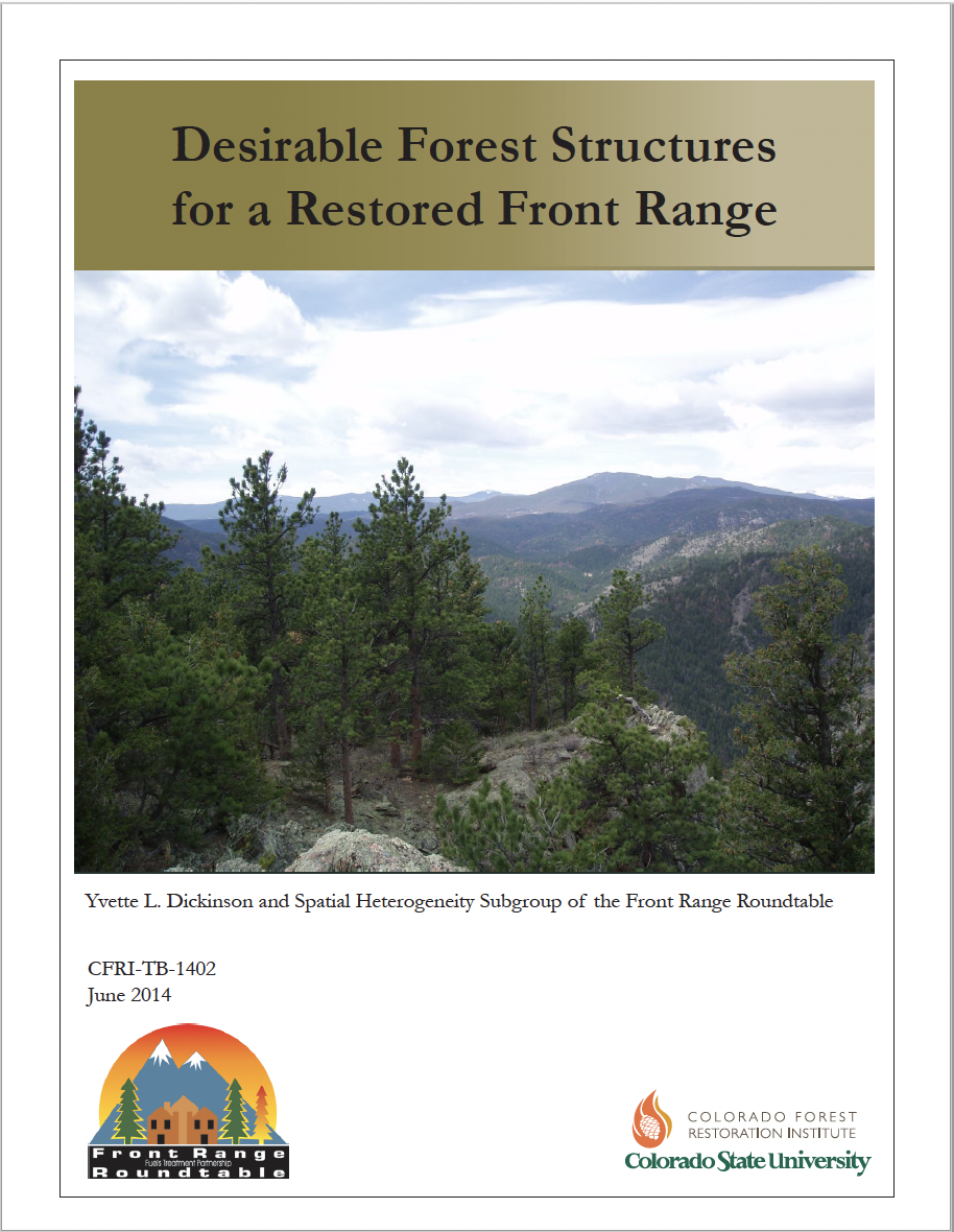 Desirable Forest Structures for a Restored Front Range
