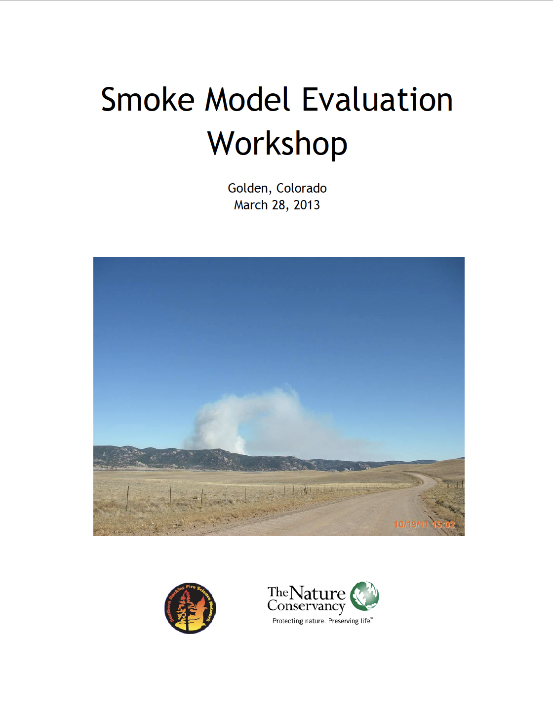 Smoke Model Evaluation Workshop