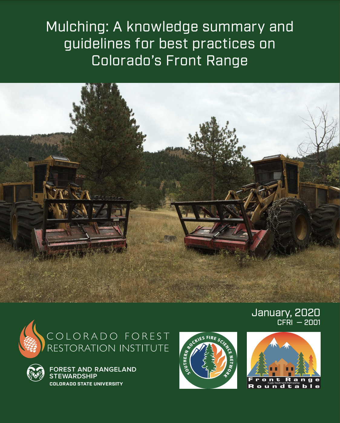 Mulching: A knowledge summary and guidelines for best practices on Colorado’s Front Range