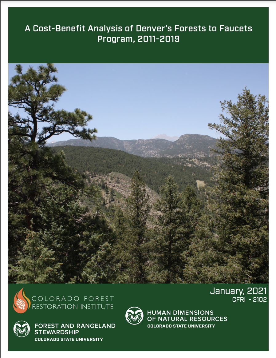 A Cost-Benefit Analysis of Denver’s Forests to Faucets Program, 2011-2019