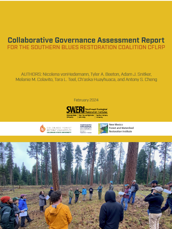 Collaborative Governance Assessment Report: For The Southern Blues Restoration Coalition CFLRP